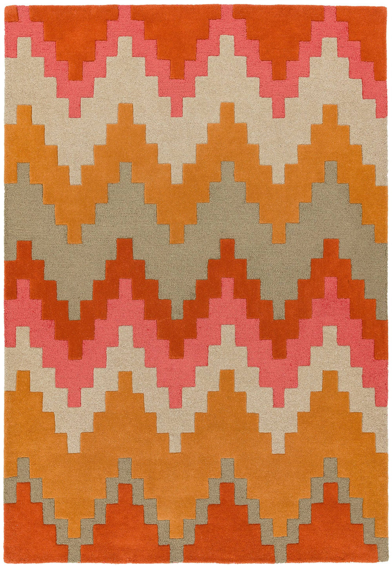 Atmacha Home & Living Rug 200X300 Matrix MAX23 Cuzzo Sienna - Multi - Modern Rug