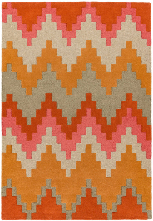 Atmacha Home & Living Rug 200X300 Matrix MAX23 Cuzzo Sienna - Multi - Modern Rug