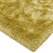 Atmacha Home & Living Rug 200X300 Plush Yellow - Yellow/Gold - Shaggy Rug