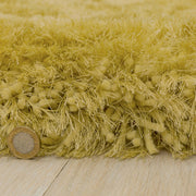 Atmacha Home & Living Rug 200X300 Plush Yellow - Yellow/Gold - Shaggy Rug