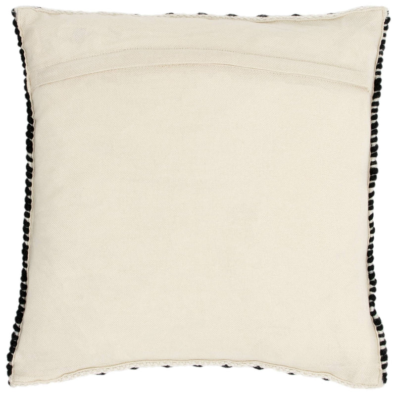 Atmacha Home & Living Rug 45X45 Halsey Cushion Black - Flatweave Rug