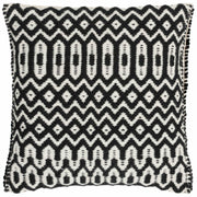 Atmacha Home & Living Rug 45X45 Halsey Cushion Black - Flatweave Rug