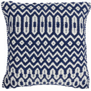 Atmacha Home & Living Rug 45X45 Halsey Cushion Blue - Flatweave Rug