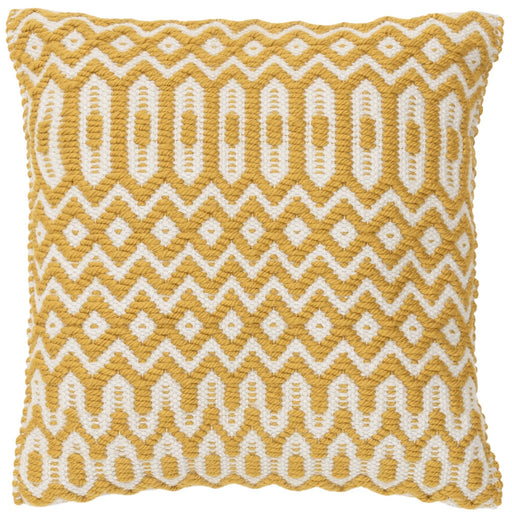 Atmacha Home & Living Rug 45X45 Halsey Cushion Mustard - Yellow/Gold - Flatweave Rug
