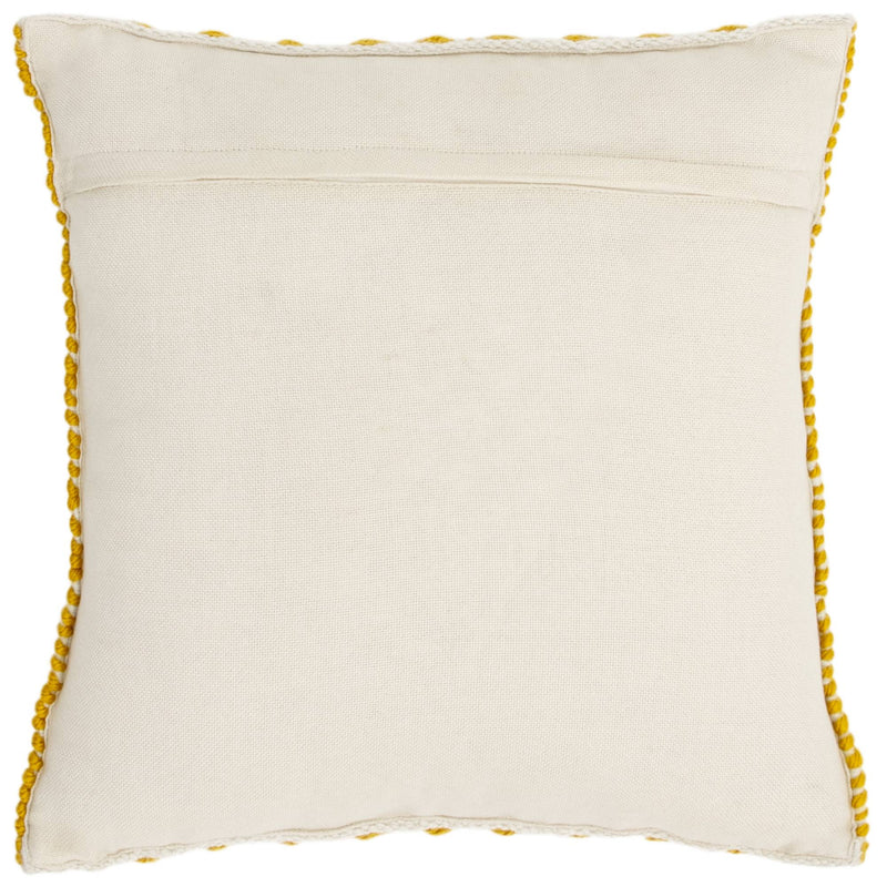 Atmacha Home & Living Rug 45X45 Halsey Cushion Mustard - Yellow/Gold - Flatweave Rug