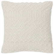 Atmacha Home & Living Rug 45X45 Halsey Cushion Natural - Cream/White - Flatweave Rug