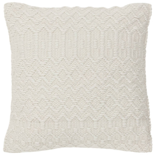 Atmacha Home & Living Rug 45X45 Halsey Cushion Natural - Cream/White - Flatweave Rug