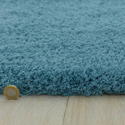 Atmacha Home & Living Rug 80X150 Lulu Duck Egg - Blue - Shaggy Rug