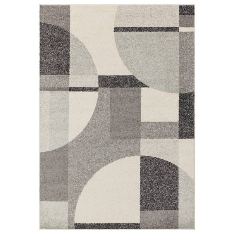 Atmacha Home & Living Rug 80X150 Muse Grey Art Deco MU20 - Monochrome - Modern Rug