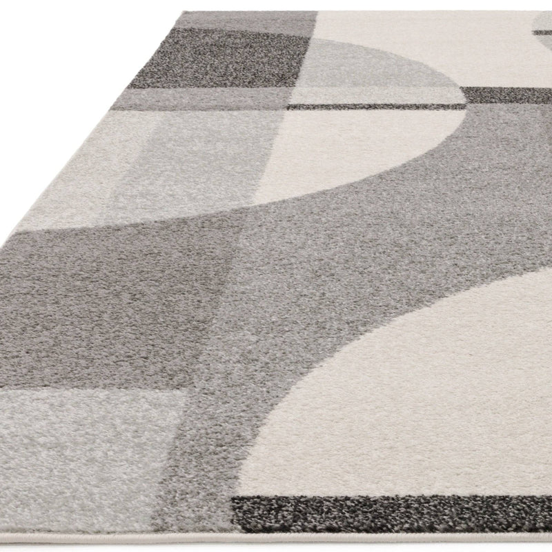 Atmacha Home & Living Rug 80X150 Muse Grey Art Deco MU20 - Monochrome - Modern Rug