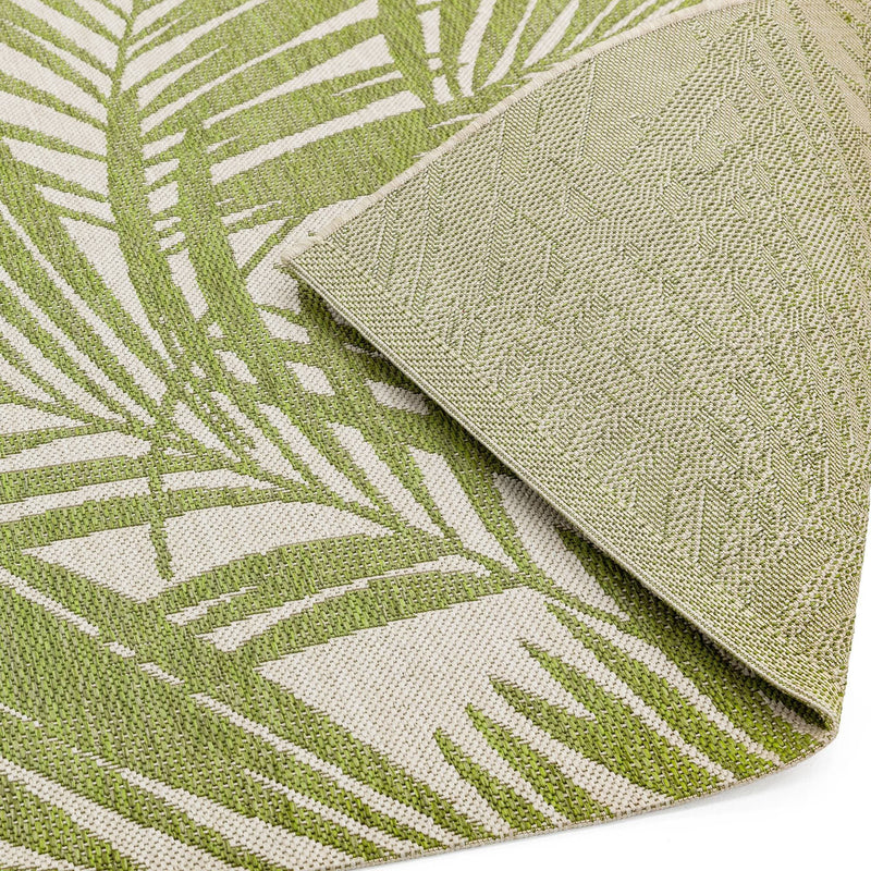 Atmacha Home & Living Rug 80X150 Patio PAT15 Green Palm - Flatweave Rug