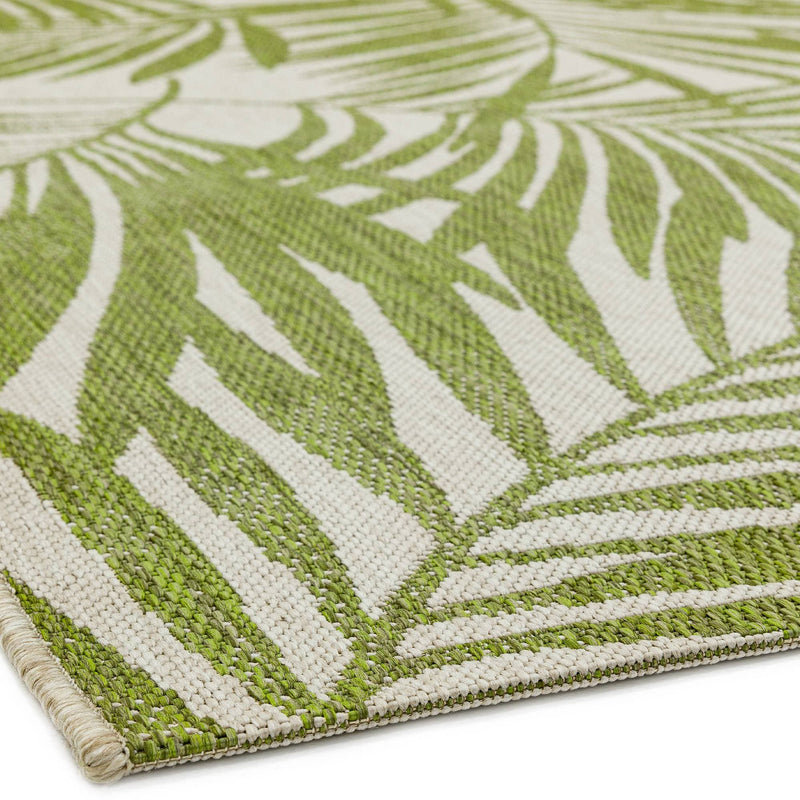 Atmacha Home & Living Rug 80X150 Patio PAT15 Green Palm - Flatweave Rug