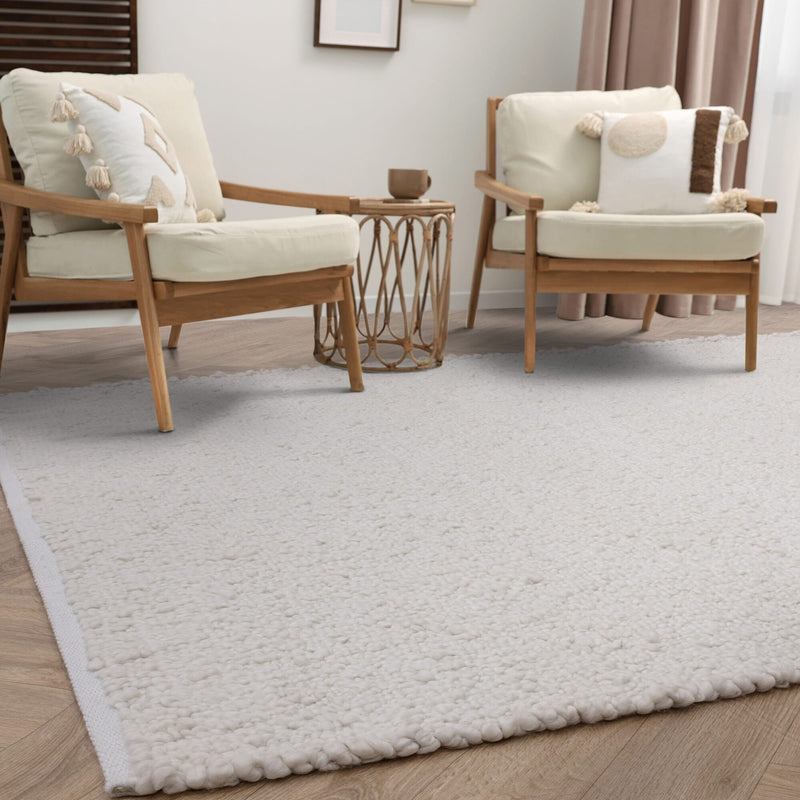 Atmacha Home & Living Rug Abbus Ivory Boho Rug