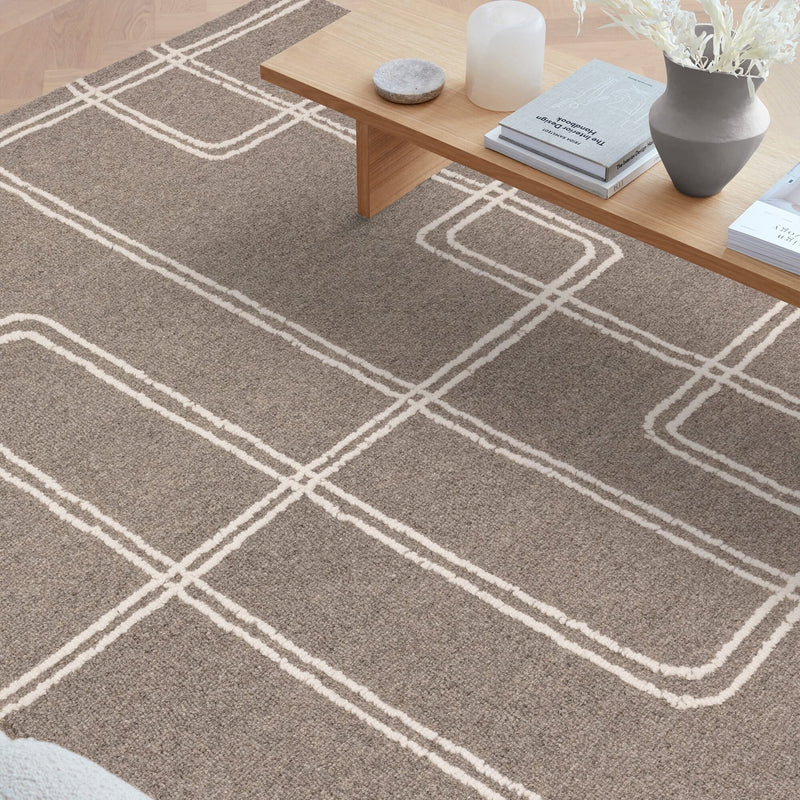 Atmacha Home & Living Rug Ada Rug Grey Boho Rug