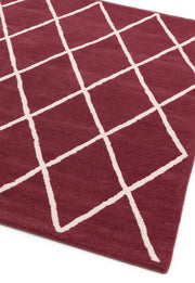 Atmacha Home & Living Rug Albany Diamond Berry Modern Rug