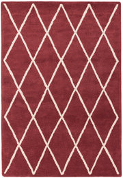 Atmacha Home & Living Rug Albany Diamond Berry Modern Rug
