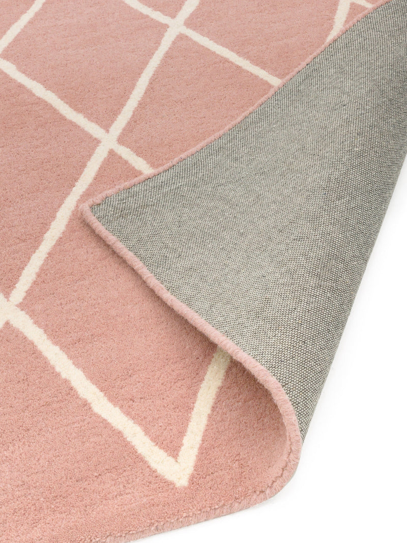 Atmacha Home & Living Rug Albany Diamond Pink Modern Rug