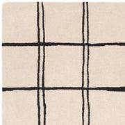 Atmacha Home & Living Rug Albany Grid Monochrome Rug Modern Rug