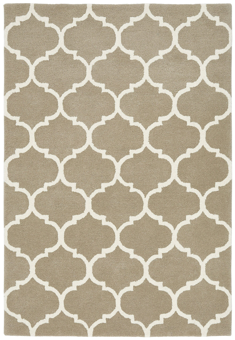 Atmacha Home & Living Rug Albany Ogee Camel Modern Rug