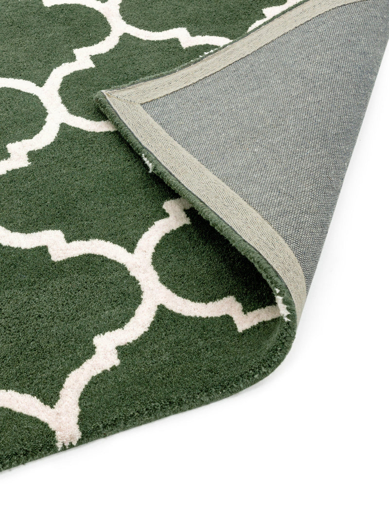 Atmacha Home & Living Rug Albany Ogee Green Modern Rug