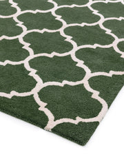 Atmacha Home & Living Rug Albany Ogee Green Modern Rug