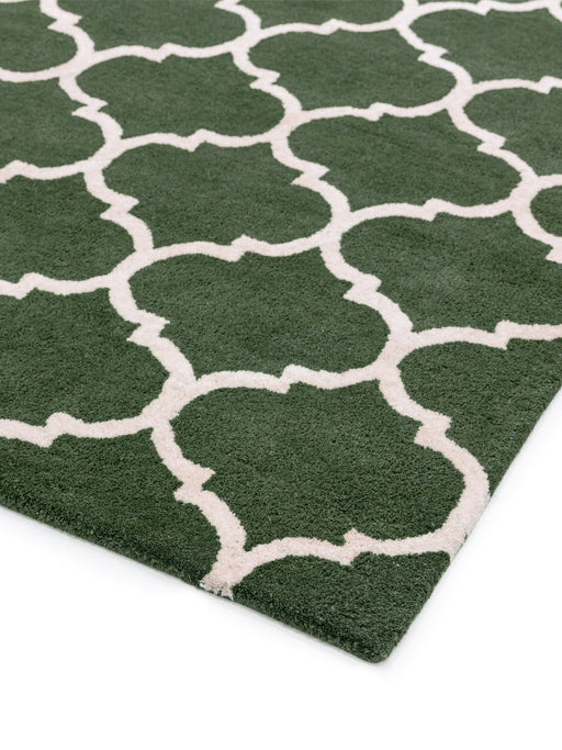 Atmacha Home & Living Rug Albany Ogee Green Modern Rug