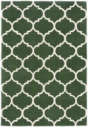 Atmacha Home & Living Rug Albany Ogee Green Modern Rug