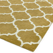 Atmacha Home & Living Rug Albany Ogee Ochre - Yellow/Gold - Modern Rug