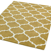 Atmacha Home & Living Rug Albany Ogee Ochre - Yellow/Gold - Modern Rug
