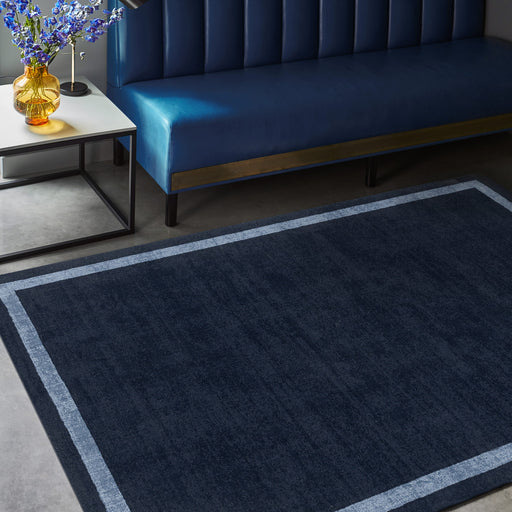 Atmacha Home & Living Rug Albi Navy Classic Rug