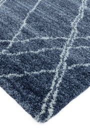 Atmacha Home & Living Rug Alto AL01 Blue & Cream Boho Rug