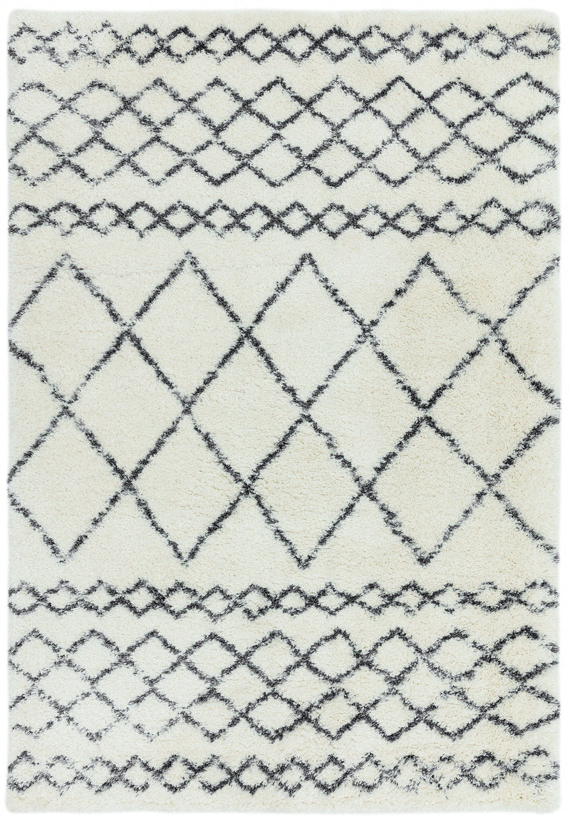 Atmacha Home & Living Rug Alto AL02 Cream & Grey Boho Rug