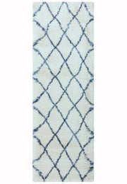 Atmacha Home & Living Rug Alto AL03 Cream & Blue Boho Rug