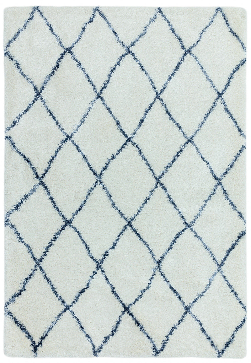 Atmacha Home & Living Rug Alto AL03 Cream & Blue Boho Rug