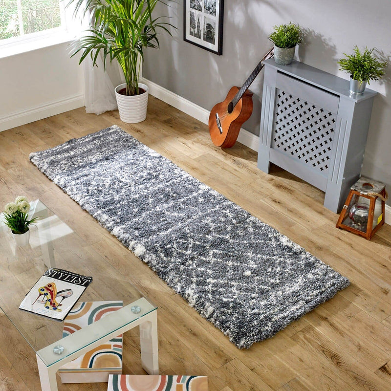 Atmacha Home & Living Rug Alto AL05 Grey & Cream Boho Rug