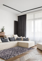 Atmacha Home & Living Rug Alto AL05 Grey & Cream Boho Rug