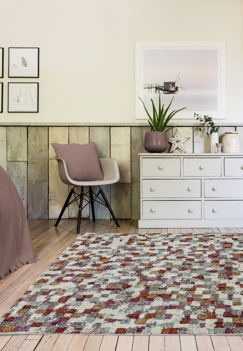 Atmacha Home & Living Rug Amelie AM09 Pixel Modern Rug