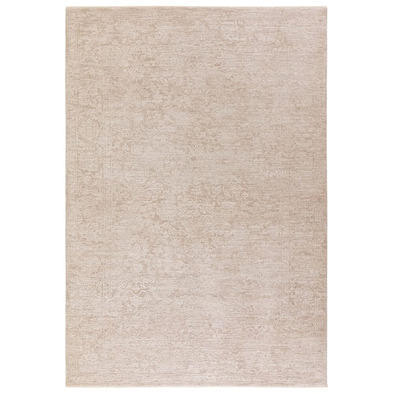 Atmacha Home & Living Rug Antibes AN03 White/Grey Grid Modern Rug