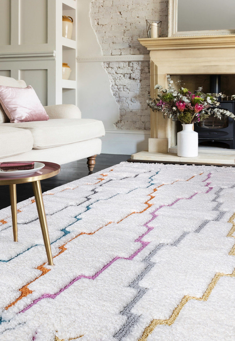 Atmacha Home & Living Rug Ariana AR01 Trellis Boho Rug
