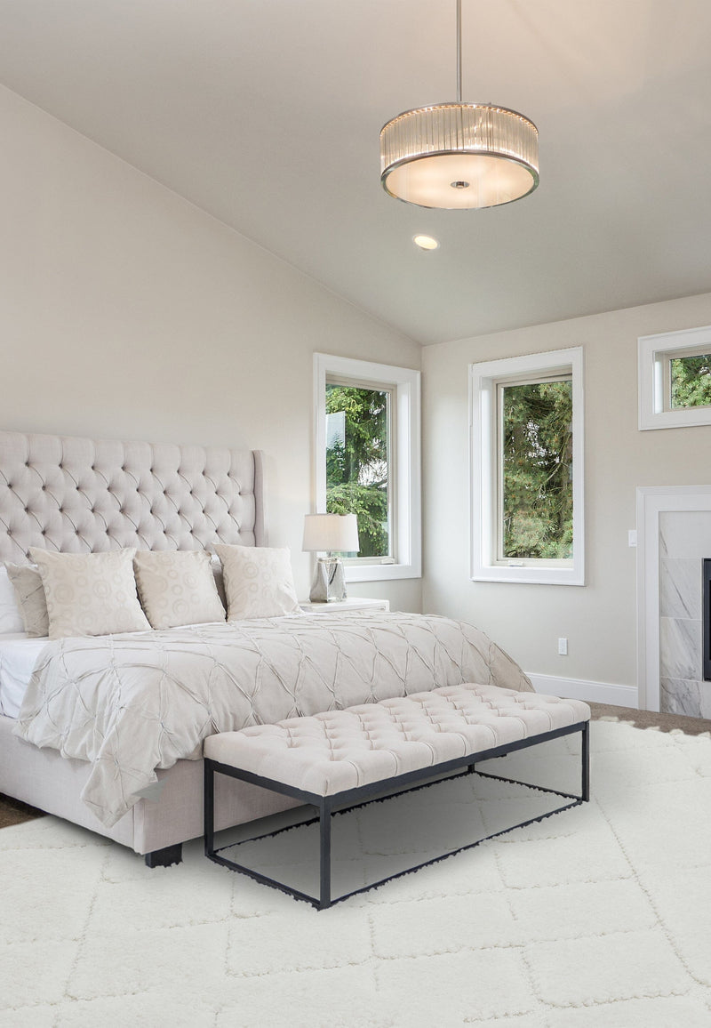 Atmacha Home & Living Rug Ariana AR04 Vanilla Boho Rug