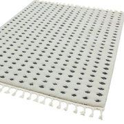 Atmacha Home & Living Rug Ariana AR05 Dotty Grey - Monochrome - Moroccan Rug