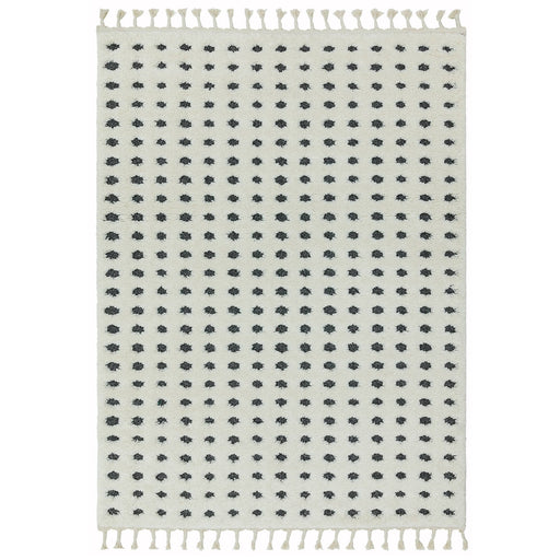 Atmacha Home & Living Rug Ariana AR05 Dotty Grey - Monochrome - Moroccan Rug