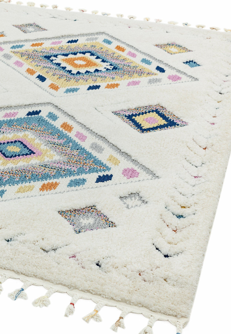 Atmacha Home & Living Rug Ariana AR09 Rhombus Boho Rug