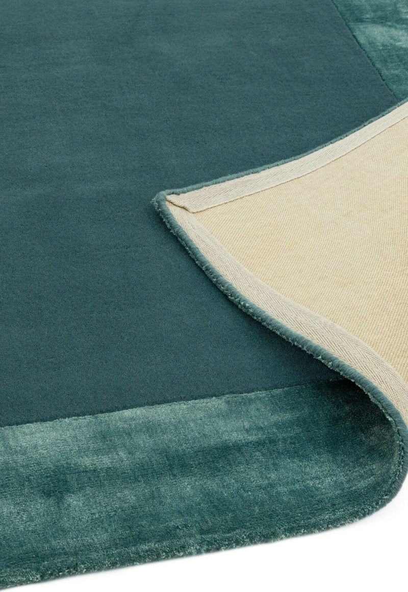 Atmacha Home & Living Rug Ascot Aqua Blue Plain Rug