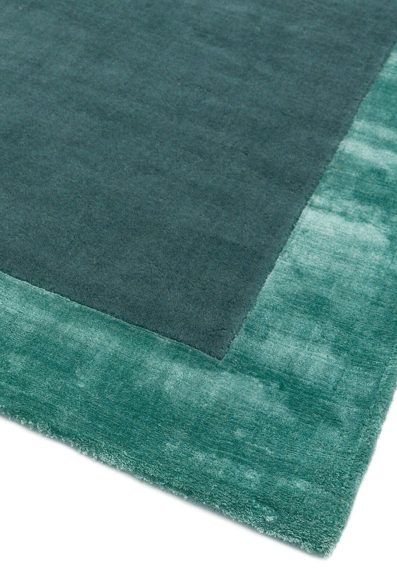 Atmacha Home & Living Rug Ascot Aqua Blue Plain Rug