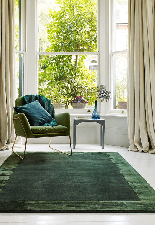 Atmacha Home & Living Rug Ascot Green Plain Rug