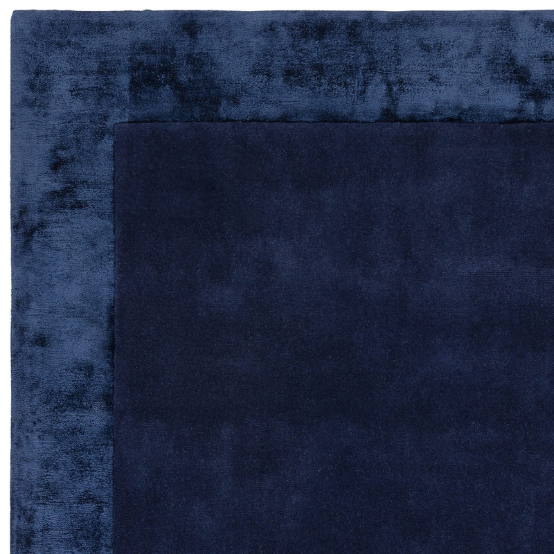 Atmacha Home & Living Rug Ascot Navy Plain Rug