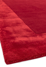 Atmacha Home & Living Rug Ascot Red Plain Rug