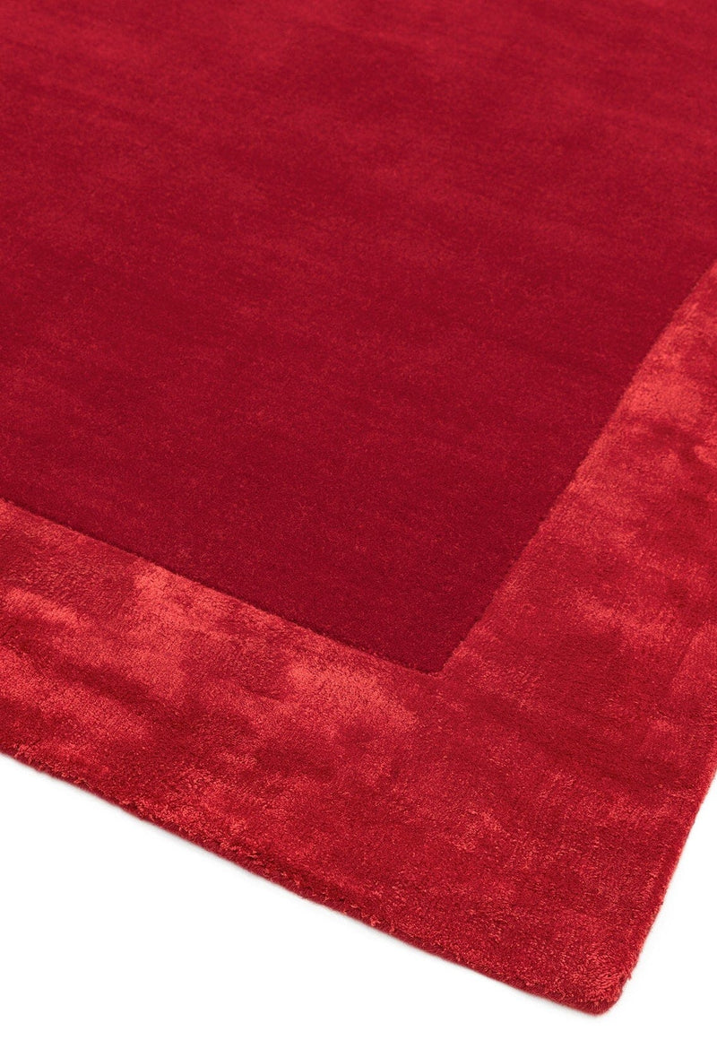 Atmacha Home & Living Rug Ascot Red Plain Rug