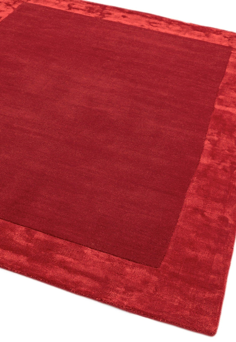 Atmacha Home & Living Rug Ascot Red Plain Rug
